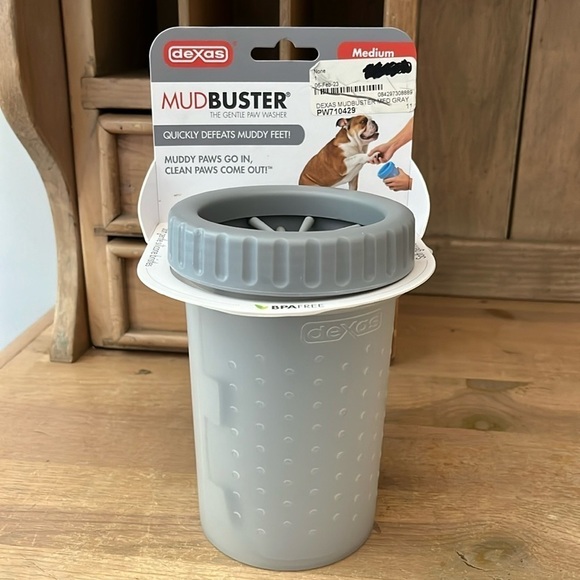 Dexus Mudbuster Gentle Paw Washer Dogs NWT Medium Dogs Portable - Picture 1 of 6